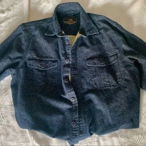 🌙 Navy Button Up Jacket!